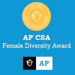 AP Computer Science A Female Diversity Award