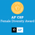 AP Computer Science Principles Female Diversity Award